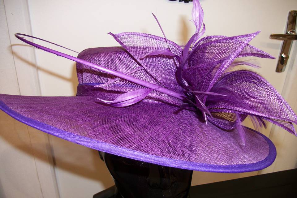 Chapeau violet